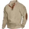 🧥🔥 Maglione Uomo Jacquard Slim Fit - Collo Alto Casual Autunno Inverno