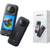 Insta360 X3 Action cam 360 con video HDR Active 360 5.7K obiettivo singolo 4K