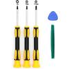 Fongmore Set di cacciaviti Torx T6 T8H T10H con foro di sicurezza per controller Xbox One 360 PS3 PS4 Kit di strumenti di riparazione con spudger sicuro
