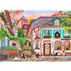 HUADADA Puzzle 1000 Pezzi Puzzle 1000 Pezzi Adulto Classico Puzzle Regalo Una Città Tranquilla