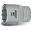 Hazet 880Z-19 Inserto per Chiave a Bussola a Doppio Esagono, Argento, Attacco Quadro, Cavo, 10 mm 3/8 di Pollice