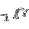 Moen Brantford two-handle Low ARC Roman Tub Faucet, T4943
