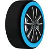 XL Perform Tool AMCAR Calze da Neve Tessili Taglia L Omologate Italia EN 16662-1 - Catene da Neve in Tessuto Montaggio 3 Minuti - Snow Sock Auto SUV Compatibili Veicoli Elettrici - Tessuto 3D Protezione Cerchi