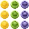 APOMOONS Palline per Bucato per Lavatrice, 9 Pezzi Gomma Siliconica Palline per Asciugatrice Antipiega Riutilizzabili Palline Lavatrice Tessuto Ammorbidito Ridurre Le Rughe E L'Aderenza