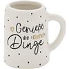 GRUSS & CO Brocca da liquore con motivo cose, New Bone China, 5 cl, mini brocca con scritta, regalo divertente, festa, regalo da uomo | 73837