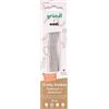Gründl Addi CraSy Snakes - Aghi ergonomici a forma di onda con garanzia a vita - Ferri da maglia per calze - Aghi per maglieria - 100% alluminio - 15 cm - 2,50 mm