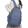 HYC00 Zaino Scuola Superiore Media Ragazza Zaini Scolastici Zainetto Casual Daypack Backpack Unisex Zaino Università Donna Per PC Portatile 14 Pollici Laptop Bag per Viaggio Lavoro Scuola, Blu Viola