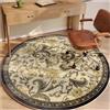 Ergocar Bomisian Style Round Carpet Retro Carpet Ultra-Sottile Morbido Antiscivolo Lavabile Adatto Per Camera Da Letto, Ingresso, Sala Da Pranzo, Dormitorio Per Famiglie