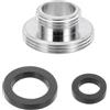QUARKZMAN Adattatore Aeratore Rubinetto, M14 Maschio A M22 Maschio Con Rondella, Lunghezza 10mm