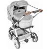 reer ShineSafe - Parasole per passeggino, vari modelli, colore: Nero/Grigio