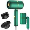 Oskuglin Asciugacapelli Professionale Ionico 2000W Pieghevole | 2 Velocità 3 Temperature + Aria Fredda | Diffusore & Concentratore per Ricci e Lisci - Phon da Viaggio Leggero