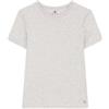 Petit Bateau A0a18, Maglietta A Maniche Corte Donna, Grigio, XL