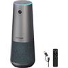 Nuroum C40(2nd Gen) Full HD Webcam 4K per Videoconferenza, 4 Microfoni con Cancellazione del Rumore, Grandangolare 120°,8MP CMOS,Zoom 5X,Auto Inquadratura, Webcam PC Plug and Play per Zoom/Teams/Skype