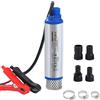 KATSU Tools Pompa per trasferimento olio combustibile diesel 12V 60W, portata elevata 35 l/min, per veicoli diesel o motoscafi