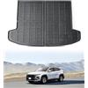 LANGBEAN TPE Tappetini Bagagliaio per Hyundai Tucson Hybrid PHEV 2021-2025 | Vasca Baule Originale, Protezione Baule con Bordo Alto, Tappeto Bagagliaio Posteriore, Antiscivolo e Impermeabili Accessori