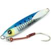 Seaspin Leppa 28 Slim - Esca Artificiale per la Pesca a Spinning, Casting Metal Jig 79 mm 28 g - Baricentro Basso Long Cast, Scatti Laterali in Jerk - Assist e Amo BKK #1 - Costieri (PPW)