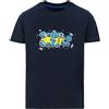 Inter - T-Shirt Bianca Baby Snake, Maglietta da Bambino Sportiva da Vero Interista, Unisex, 4-5 Anni