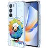 YUXING Cover Trasparente per Realme C71 4G - Custodia Protettiva Sottile in TPU Morbido Antiurto con Carino Motivo Disegno Cool (Sheep)