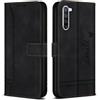 Bravoday Cover per Oppo Find X2 Lite/Oppo Find X2 Lite, Flip Custodia in Pelle PU con Slot per Schede, Portafoglio Custodia per Oppo Find X2 Lite/Oppo Find X2 Lite, Nero