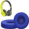 kwmobile 2x Cuscinetto Cuffie Compatibile con Beats Solo 2 Wireless/Solo 3 Wireless Pad - Cuscinetti Ricambio Cuffie Over Ear Simil Pelle - beige