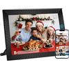 dxmart Frameo - Cornice fotografica digitale - WiFi - 10,1 - Con memoria da 32 GB - Schermo IPS touch 1280 x 800 - Sensore di movimento e rotazione automatica - Condivisione istantanea di foto/video tramite