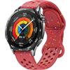 BYISYUE Sport Cinturino per Polar Vantage V3/V2 Shift/M3/M2/M/Grit X2 Pro/X/X Pro, 22mm Traspirante Silicone Bracciali Cinturini di Ricambio per OPPO Watch X/Watch 2/Watch 2R
