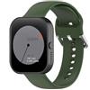 GIOPUEY Cinturini Compatibile con Cmf BY Nothing Watch PRO, Morbido Silicone Cinturino [Resistente all'Usura] [Traspirante] - Army Green
