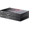 v AV Access AV Access eARC HDMI Extender Balun HDBaseT 3.0 4K@60Hz via cavo Ethernet CAT6a/7 con ARC avanzato, audio PCM 7.1 & HBR, HDCP2.3, HDMI2.0, CEC, PoC & IR, Atmos&DTS-X, HDR Dolby Vision, fino a 40m