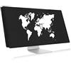 kwmobile 34-35 monitor Cover - Protezione Monitor PC Antipolvere Schermo Computer - Custodia Protettiva Sagoma Mondo