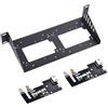 GeeekPi DeskPi RackMate - Scaffale SBC da 25,4 cm, 1U con 2 schede adattatore Micro HDMI a HDMI KL-P24 per Raspberry Pi 5/Pi 4B