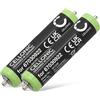 CELLONIC 2x Batteria per Rasoi & Tagliacapelli Compatibile con Braun Series 1 190, 190s, Cruzer 6, 67030922 - (700mAh, 1.2V)