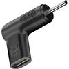 Bacron Adattatore da 100 W USB-C a 3,0 x 1,1 mm 100 W DC, adattatore maschio a DC femmina da 19 V, ingresso USB tipo C a DC 3,0 x 1,1 mm, adattatore maschio di alimentazione cavo adattatore per Samsung Acer