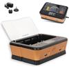 Fishtec Caricatore universale di pile C/D/AA/AAA/6LR61 NiCd NiMh + alcaline + USB