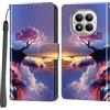 PHINIENLAND Cover per Xiaomi Redmi Note 15 Pro 4G Case PU Pelle Custodia [Kickstand] [Chiusura magnetica] [Slot per Schede], Portafoglio Flip Custodia per Redmi Note 15 Pro 4G,Montagna