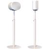 PUTORSEN Supporti per altoparlanti Sonos Era 100 SL, Era 100 e Era 300 - Altezza regolabile, Supporti da pavimento 74-99 cm, Capacità massima di 5 kg per supporto, 1 coppia, Bianco