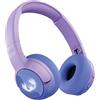 Fresh 'n Rebel Code Junior, Cuffie Bluetooth Senza Fili per Bambini, suono sicuro (<85dB), Adesivo inclusi, Collegare due cuffie, Effetti LED. 48 ore di riproduzione (Groovy Galaxy)