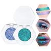 Prreal 2PCS Chameleon Eyeshadow Glitter, Multichrome Shimmer Eyeshadows | Highly Pigmented Metallic Eyeshadow Palette, Long-lasting Highlighter Eye Makeup,03+12
