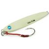 Seaspin Leppa 28 Slim - Esca Artificiale per la Pesca a Spinning, Casting Metal Jig 79 mm 28 g - Baricentro Basso Long Cast, Scatti Laterali in Jerk - Assist e Amo BKK #1 - Costieri (GREEN)
