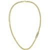 Lacoste Collana a catena da uomo Collezione DISTRICT in Acciaio Inossidabile, Oro (Yellow Gold), Taglia Unica
