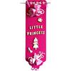 Petra's Bastel News Petra S Kit Creativo News a tsf15pz35 Set per Creare, Porta Sciarpa 'Little Princess', PRONTA da Dimensioni 44 x 13,5 cm, Legno/Feltro