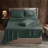 Hearth & Harbor Set di lenzuola per letto queen size con tasca extra profonda, per materassi profondi 45-61 cm, lenzuola con angoli extra profondi, 6 pezzi per letto queen size, con tasca profonda,