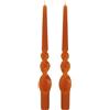 Cereria Di Giorgio - 4 Candele Voluta - Ø 2.2 cm h. 30 cm - Terracotta