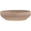 MSV - Porta Sapone Gino Cappuccino - Design Originale in Ceramica - 12 x 9,4 x 2,5 cm - Beige - Ideale per Bagno e Doccia - Stile Elegante e Funzionale