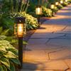 BEPER P207ILO021 Set 2 Lampade Solari Segnapassi, Luci Solari da Giardino con Picchetto, Lampade LED da Esterno per Vialetti e Aiuole, Accensione Automatica, IP44