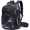 Amythe Zaino Adolescente Ragazzo Cintura Rimovibile | Zaino Ergonomico 30L Impermeabile Cintura Rimovibile Bande Riflettenti Copertura