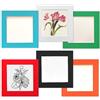 YIYINOE Set di 6 Quadrata Cornici per Foto 15x15 cm,Cornice Di cartone Con Una Membrana Plastica Ad Alta Trasparenza,Appendibile alla Parete