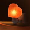 Ulalaza Lampada di sale alimentata da USB Lampada di roccia naturale LED Risparmio energetico Luce notturna calda per camera da letto Soggiorno Studio Decorazione
