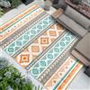 Famibay Tappeto da Esterno Grande 180 x 270 cm Tappeto Esterno Impermeabili Eeversibili Lavabili Plastica resistente ai raggi UV per giardino, patio, spiaggia, picnic, campeggio, cortile