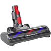 KENVOR Spazzola compatibile con Dyson V7 V8 V10 V11 V15, 5 Luci LED | Spazzola di Ricambi per Dyson per Parquet e Pavimenti Duri，Non originale