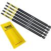 SabreCut 5 x SabreCut SCTP30152_5 152mm T30 TX30 Torx Set di punte per cacciavite a impatto magnetico di sicurezza antimanomissione per impieghi gravosi compatibile con Dewalt Milwaukee Bosch Makita e altro